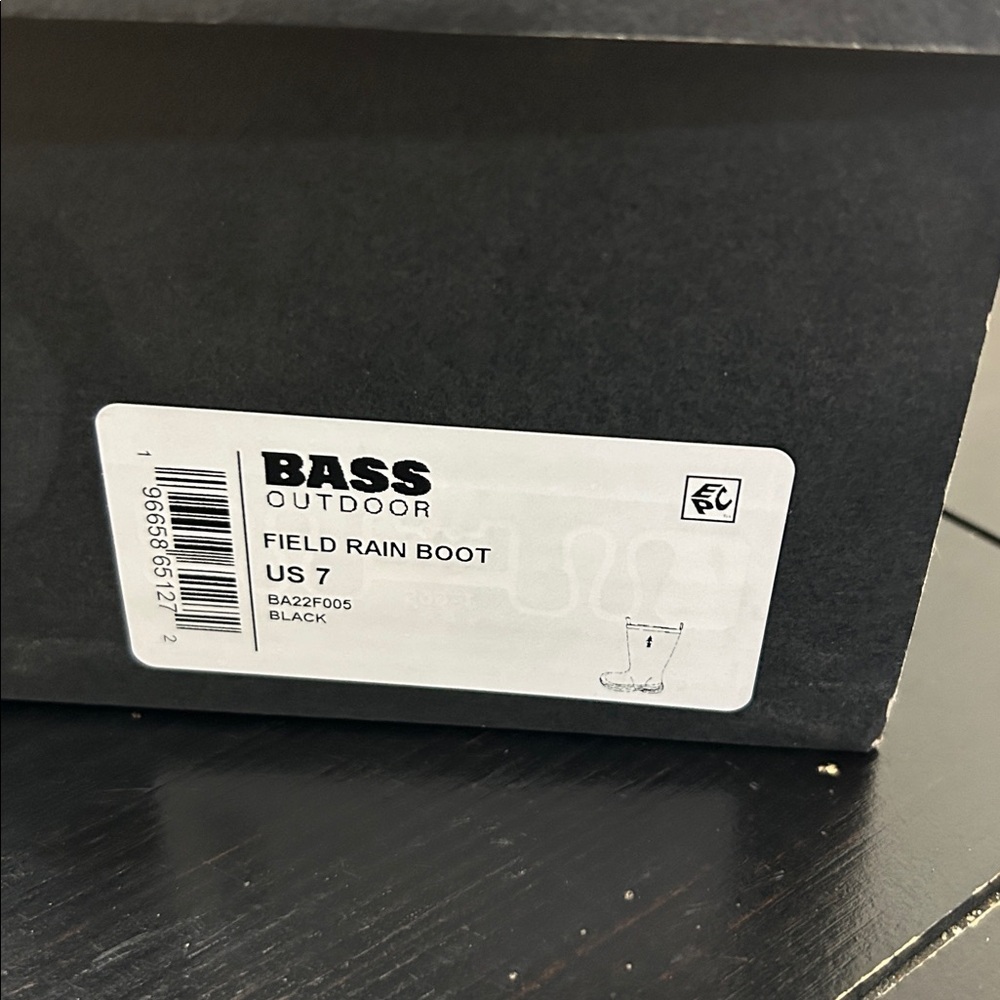 BASS OUTDOOR Men's Field Rainboot Ankle Boot - Picture 8 of 8